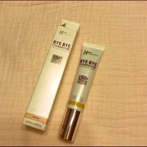 it Cosmetics “Bye Bye Foundation”. Medium shade.
